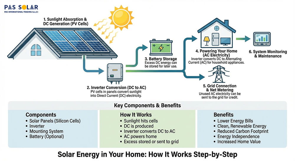 How solar panels work