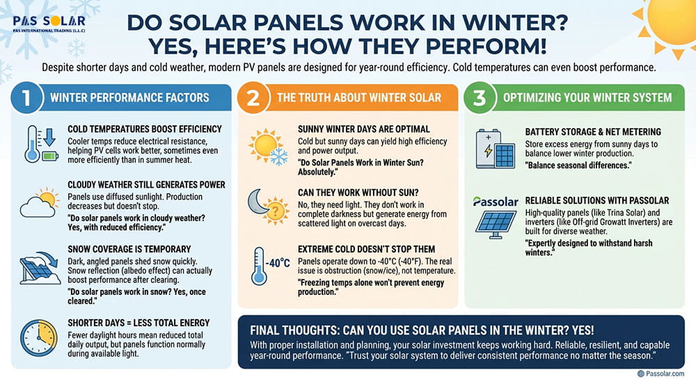 Do Solar Panels Work in Winter
