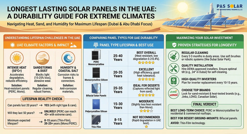 Which Solar Panels Last the Longest
