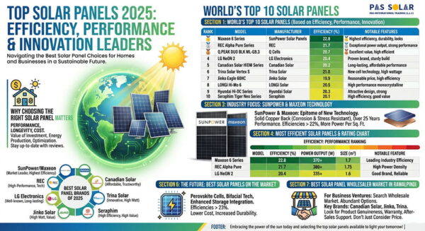 Solar Panel Ranking Top 10 Best Solar Panels in 2026 | Compare SunPower, Maxeon