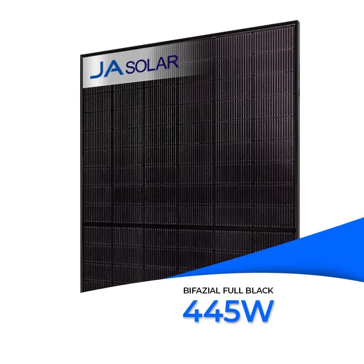 Ja Solar 445W Bifazial Glas-Glas Full Black JAM54D41