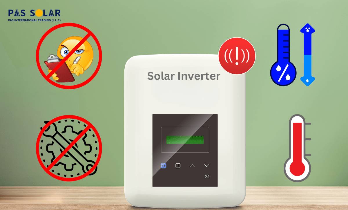 6 common solar inverter problems and solutions