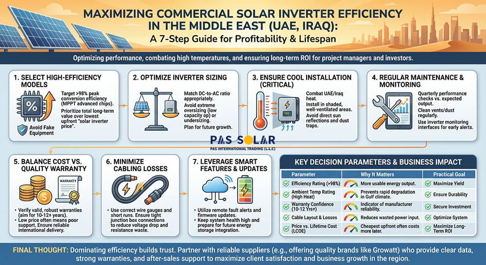 7 Ways to Improve Solar Inverter Efficiency and Extend Its Lifespan