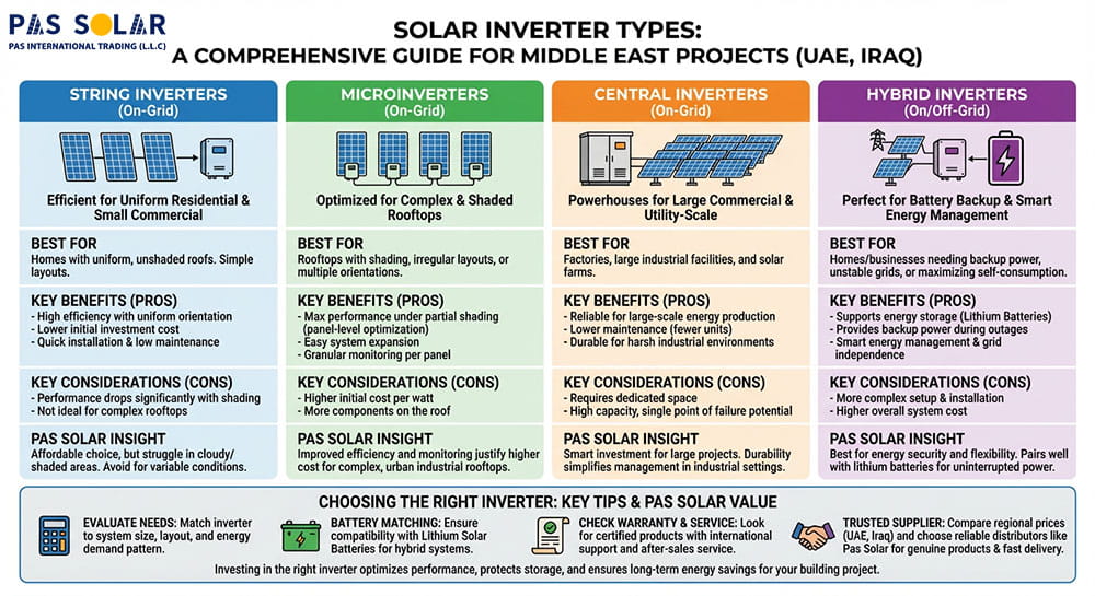 Types of Solar Inverters
