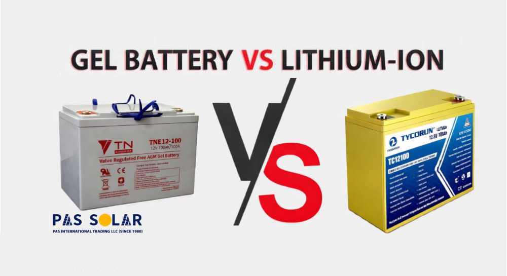 gel battery vs lithium for solar