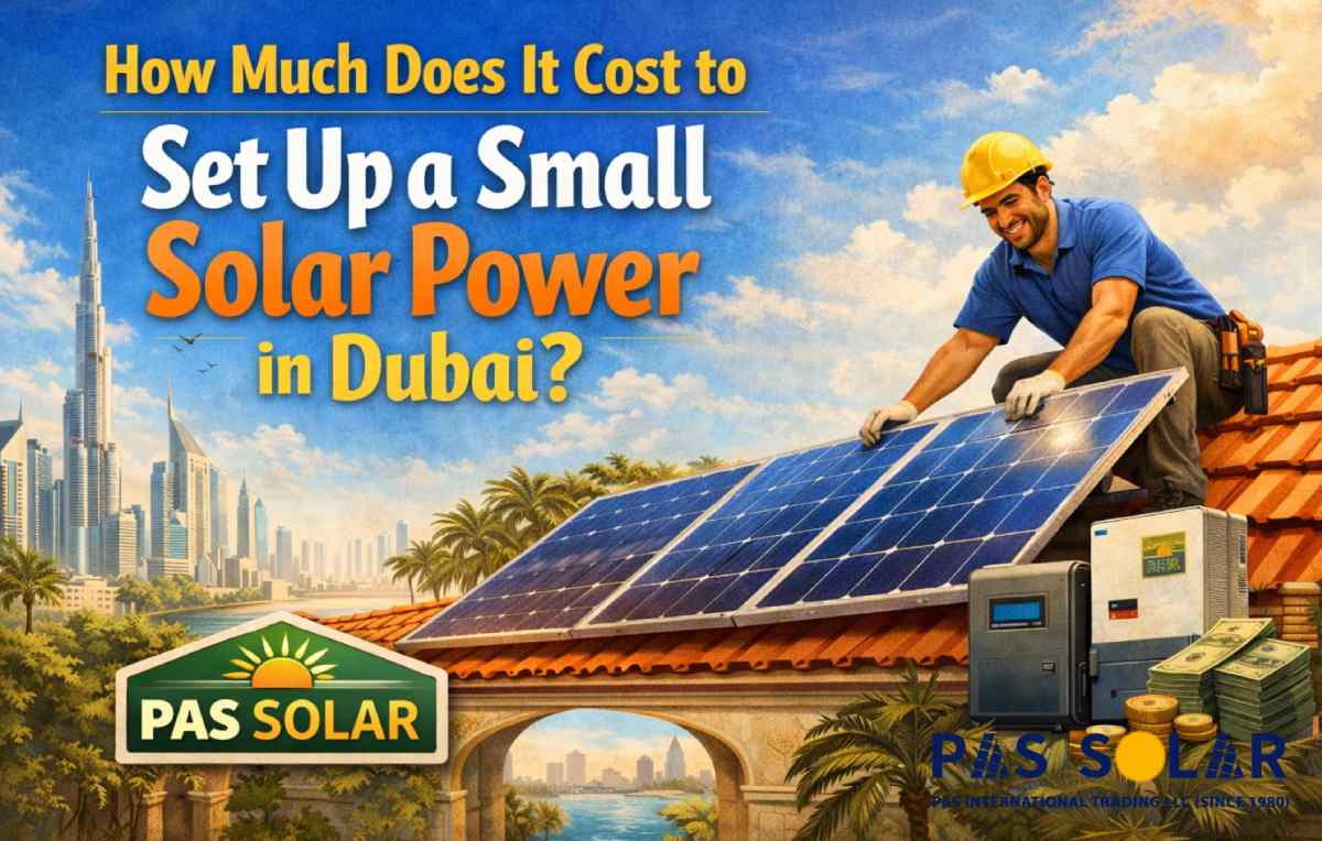 How Much Does It Cost to Set Up a Small Solar Power in Dubai?
