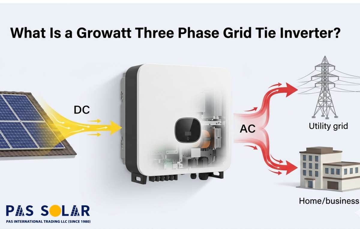 What Is a Growatt Three Phase Grid Tie Inverter?