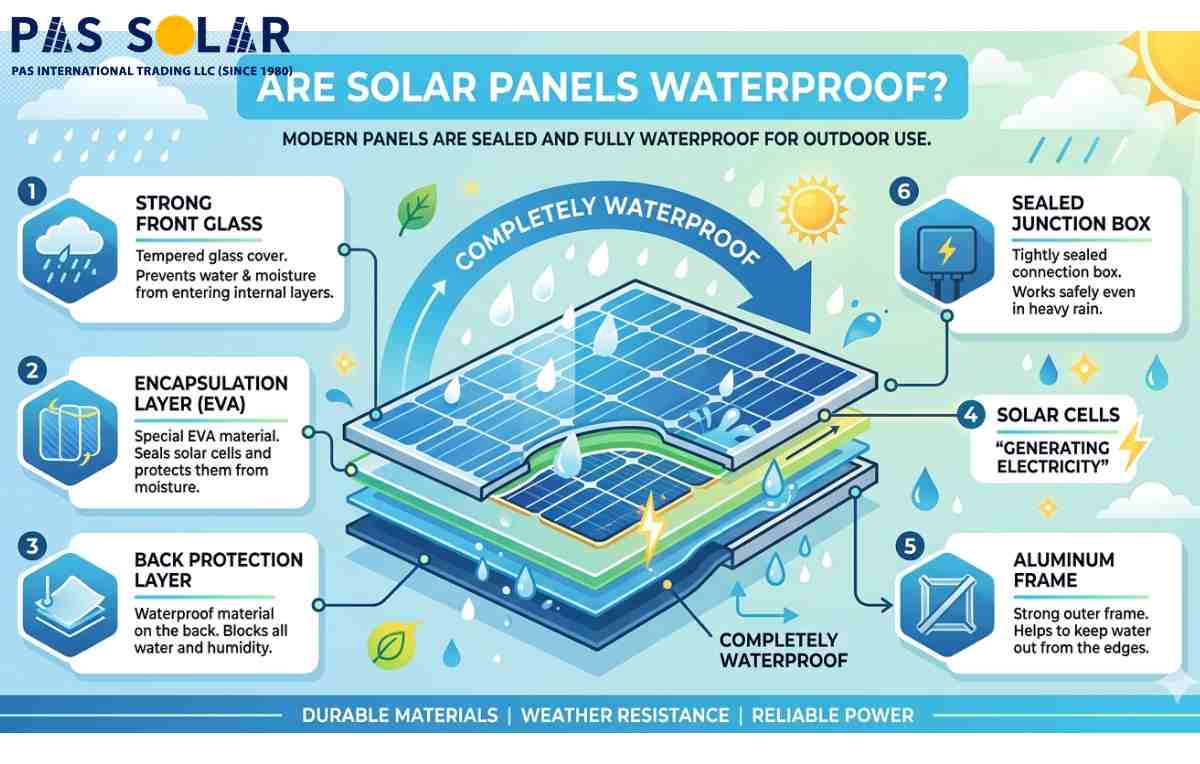 Can Solar Panels Get Damaged in the Rain?