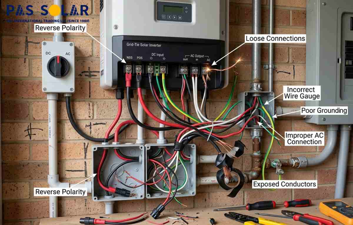 Most Common Solar Inverter Wiring Errors