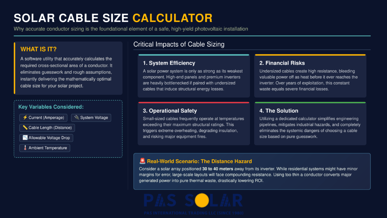 Solar Cable Size Calculator Definition and Importance