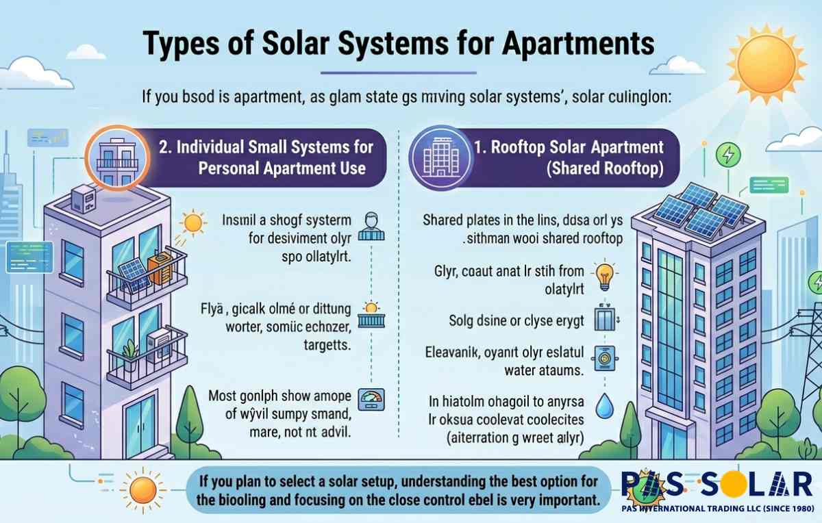 Types of Solar Systems for Apartments