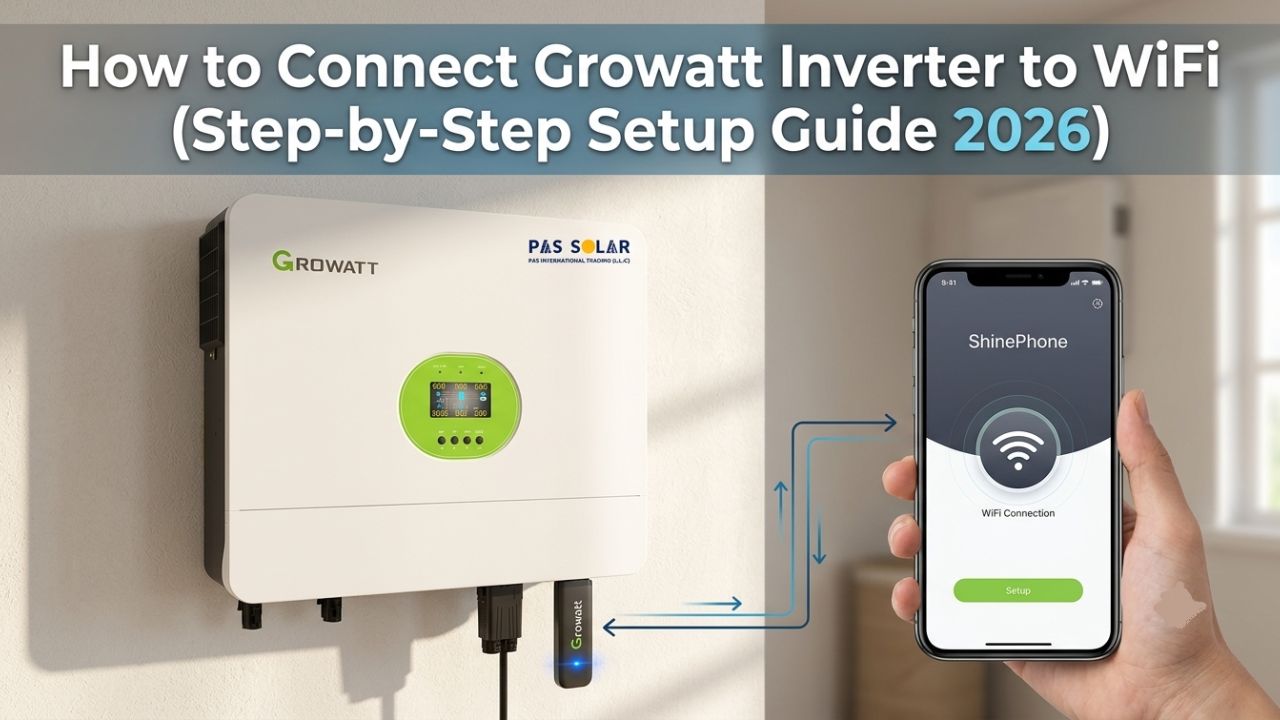 How to Connect Growatt Inverter to WiFi (Step-by-Step Setup Guide 2026)