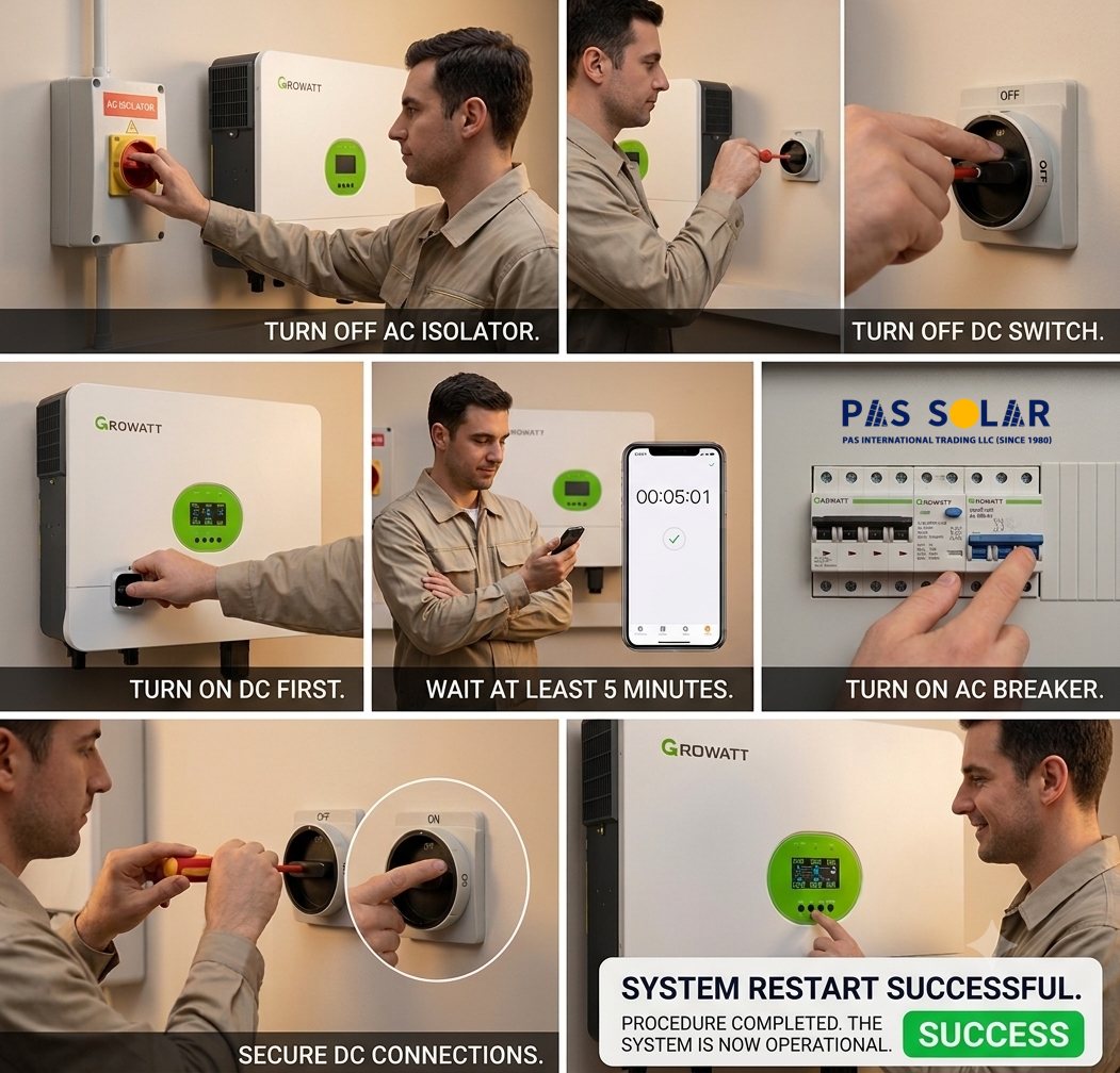 1. Basic Restart Steps