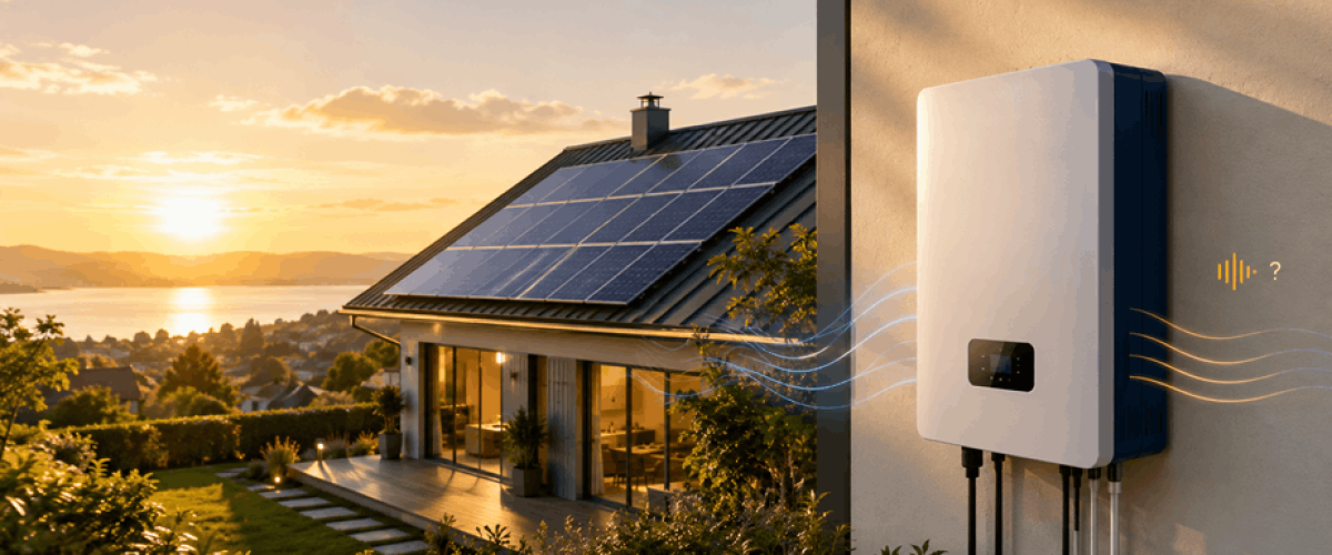 Do solar panels make noise