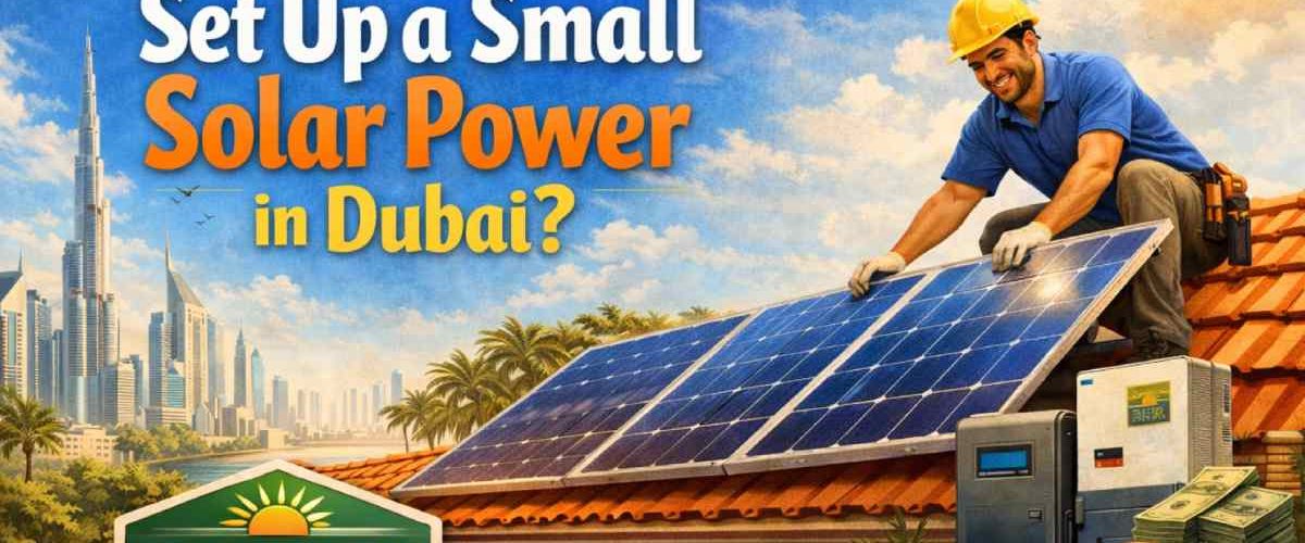 How Much Does It Cost to Set Up a Small Solar Power in Dubai?