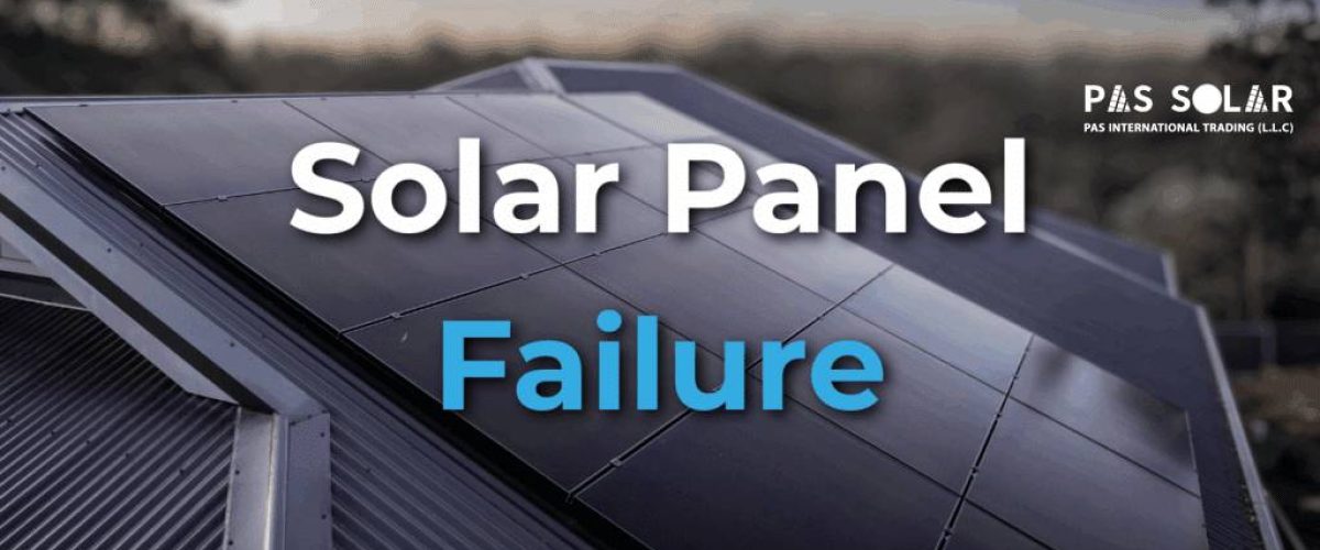 premature failure in solar panels