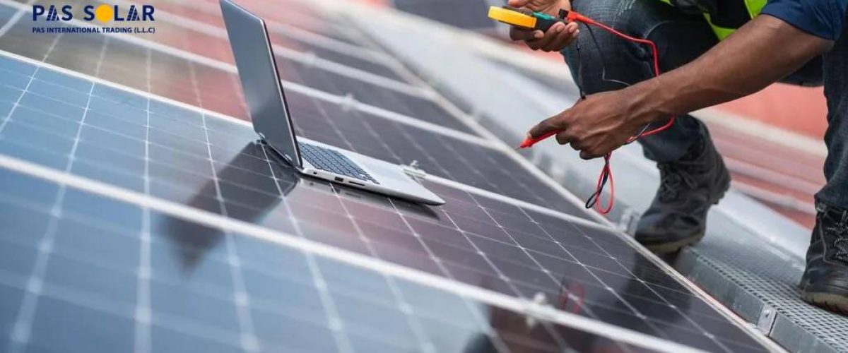 solar panel working properly